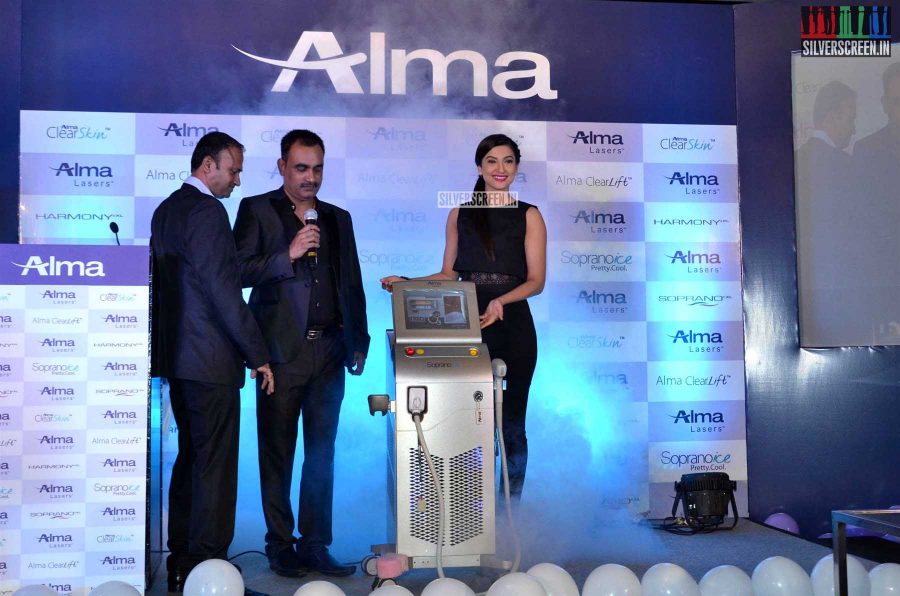 Gauhar Khan Launches Alma Lasers and Skin Laser Products