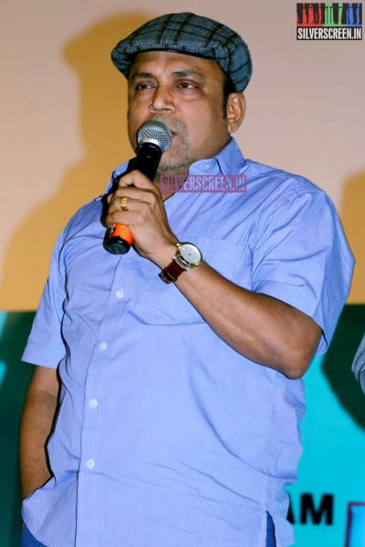 Thambi Ramaiah at the Inimey Ippadithaan Audio Launch