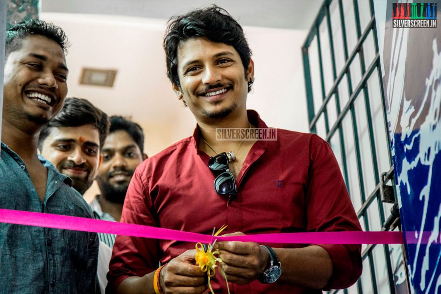 Jiiva Inaugurates Hybrid Crossfit Gym - HQ Photos