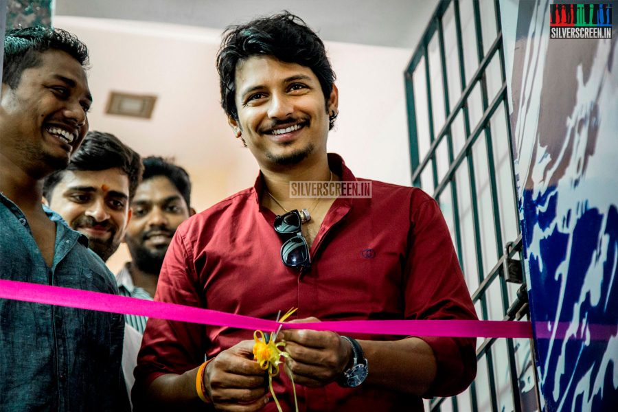 Jiiva Inaugurates Hybrid Crossfit Gym - HQ Photos