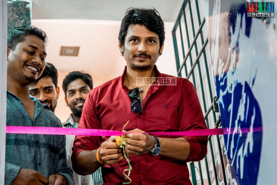 Jiiva Inaugurates Hybrid Crossfit Gym - HQ Photos