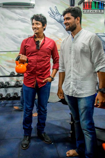 Jiiva Inaugurates Hybrid Crossfit Gym - HQ Photos