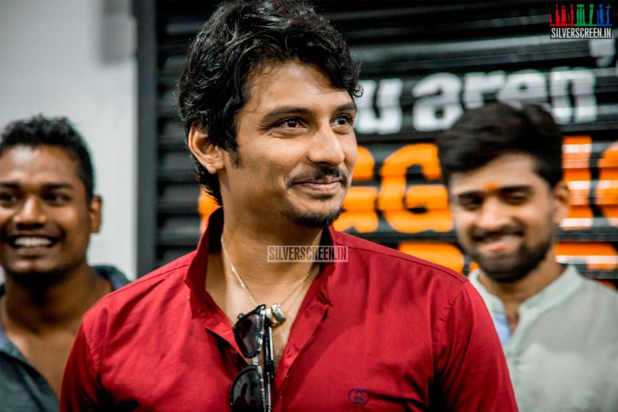 Jiiva Inaugurates Hybrid Crossfit Gym - HQ Photos