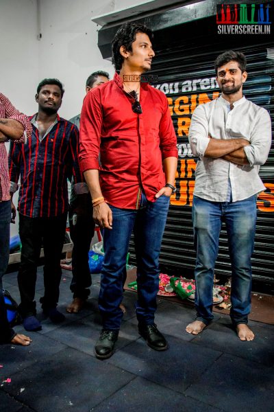 Jiiva Inaugurates Hybrid Crossfit Gym - HQ Photos