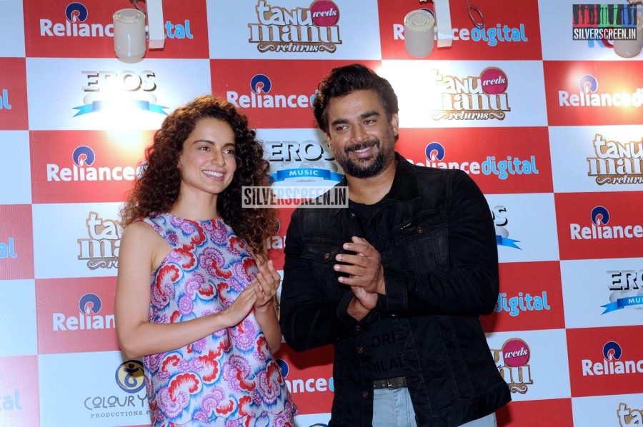 Kangana Ranaut & Madhavan at Tanu Weds Manu Returns Promotions