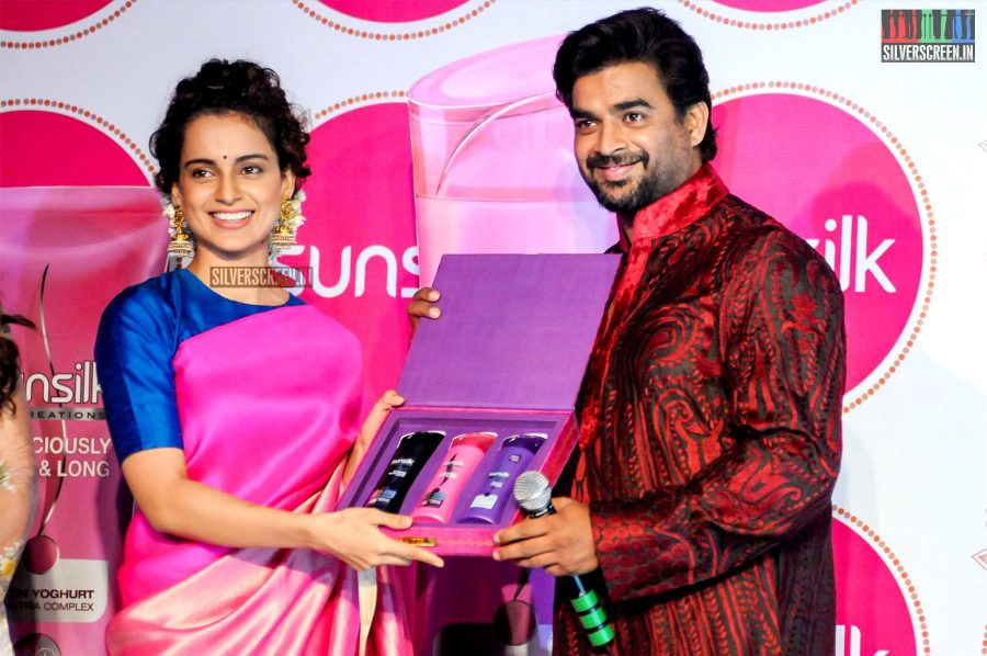 Kangna Ranaut & Madhavan at Tanu Weds Manu Returns Sangeet Party