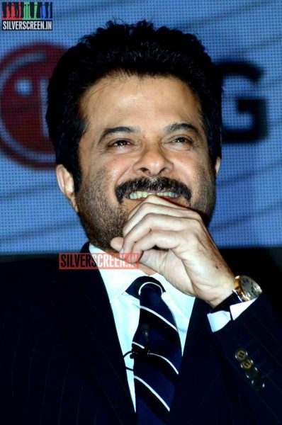Anil Kapoor at a LG Phone Launch