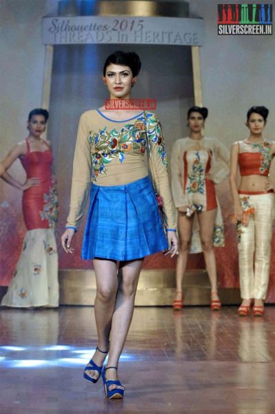 Parvathy Omanakuttan on the ramp for BD Somani Show