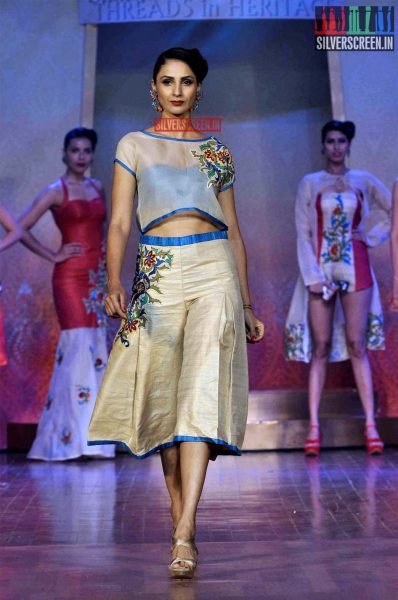 Parvathy Omanakuttan on the ramp for BD Somani Show