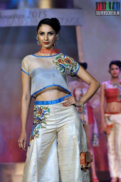 Parvathy Omanakuttan on the ramp for BD Somani Show