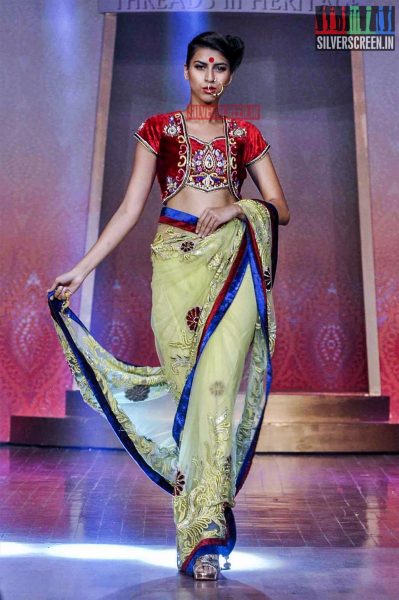 Parvathy Omanakuttan on the ramp for BD Somani Show