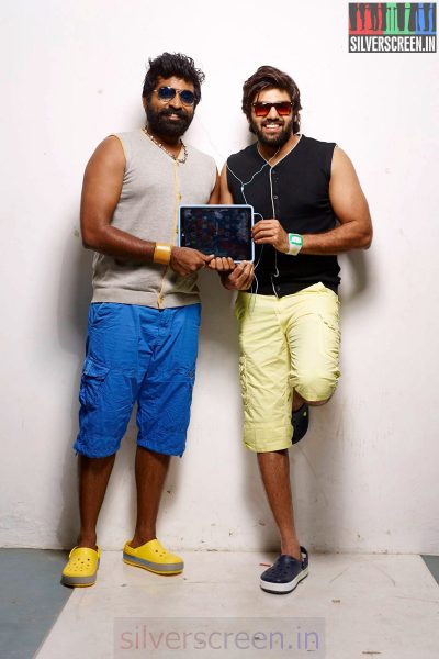 Actor Arya and Vijay Sethupathi in Purampokku Movie Stills