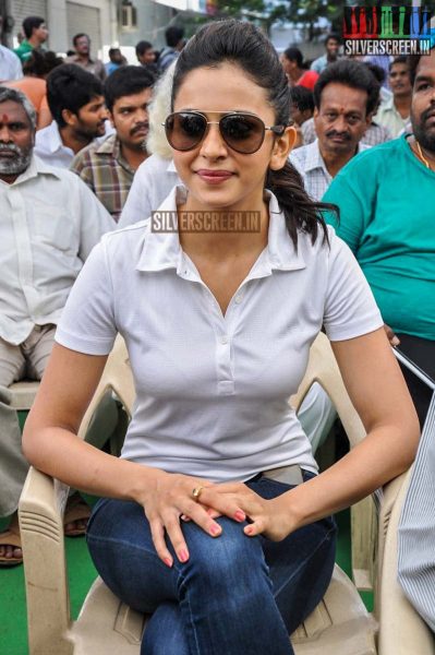 Rakul Preet Singh at Swachh Bharat Event