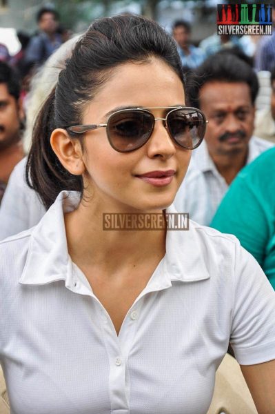 Rakul Preet Singh at Swachh Bharat Event