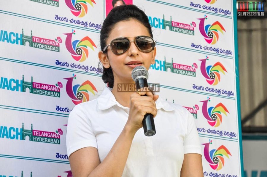 Rakul Preet Singh at Swachh Bharat Event