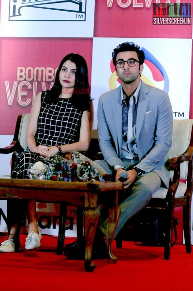 Ranbir and Anushka at Bombay Velvet Game Launch