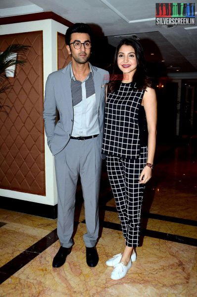 Ranbir and Anushka at Bombay Velvet Game Launch