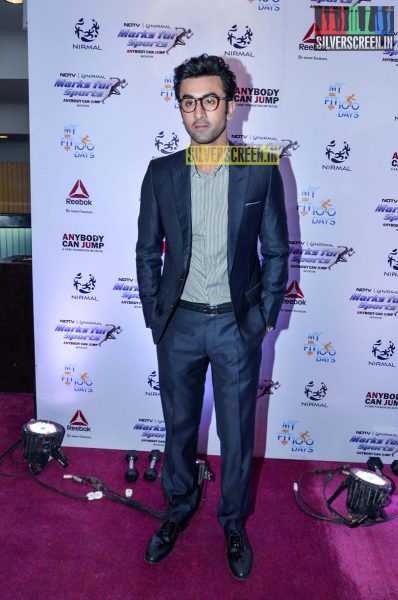 Ranbir Kapoor at NDTV-Nirmal Marks For Sports