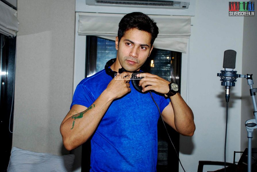 Shraddha Kapoor and Varun Dhawan Recording for ABCD 2