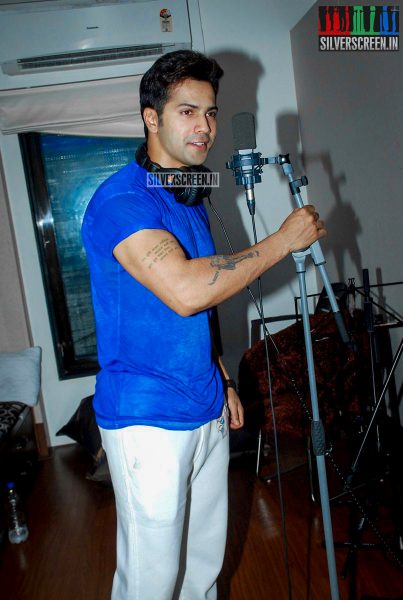 Shraddha Kapoor and Varun Dhawan Recording for ABCD 2