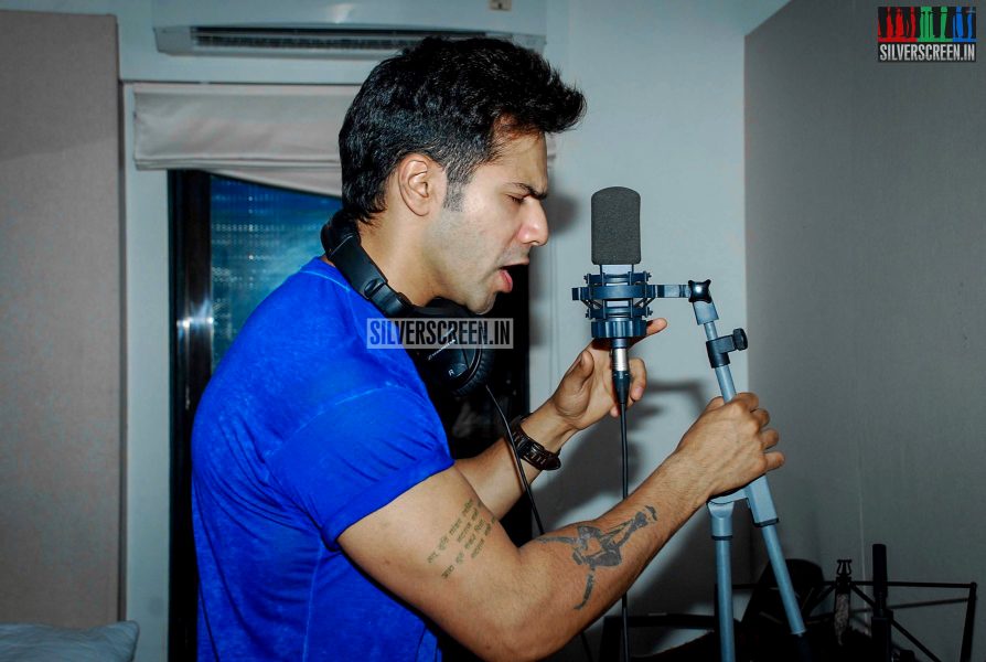 Shraddha Kapoor and Varun Dhawan Recording for ABCD 2