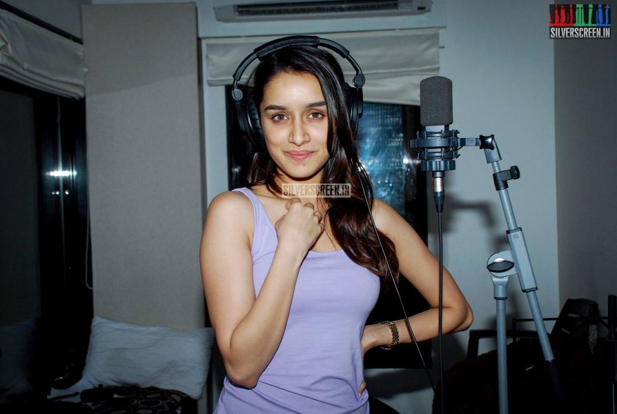 Shraddha Kapoor and Varun Dhawan Recording for ABCD 2