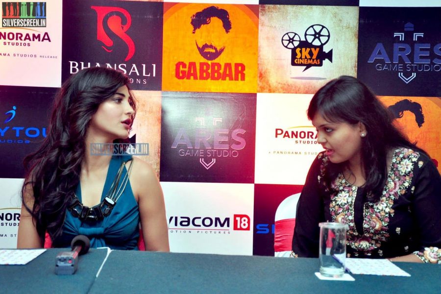 Shruti Hassan Launches Gabbar Game at Ramoji Film City