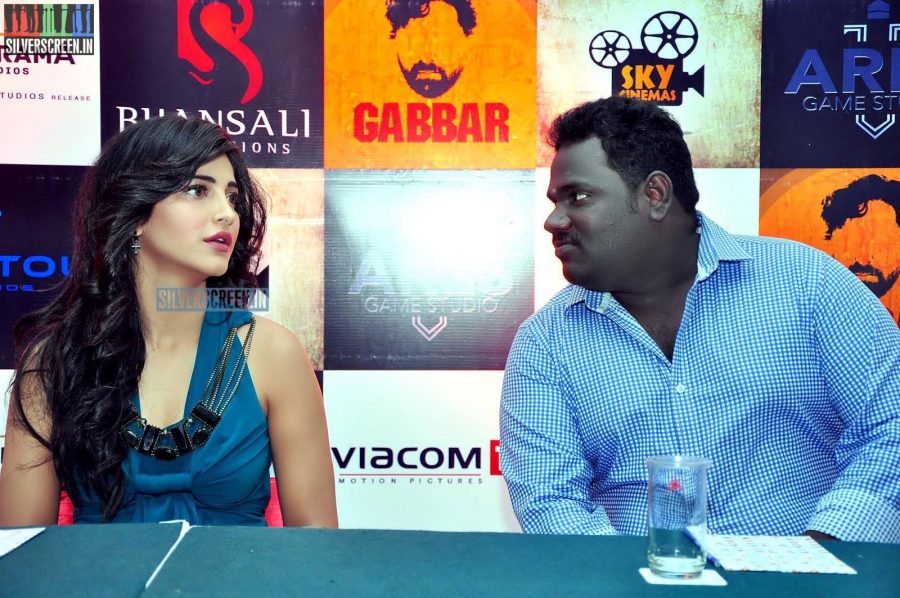 Shruti Hassan Launches Gabbar Game at Ramoji Film City