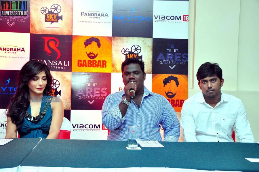 Shruti Hassan Launches Gabbar Game at Ramoji Film City