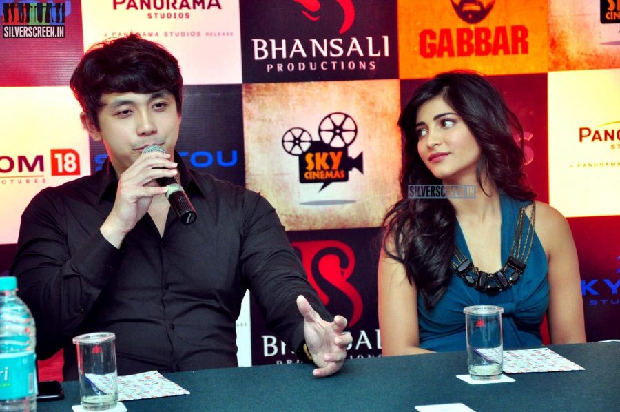 Shruti Hassan Launches Gabbar Game at Ramoji Film City