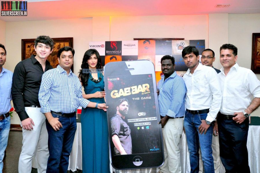 Shruti Hassan Launches Gabbar Game at Ramoji Film City