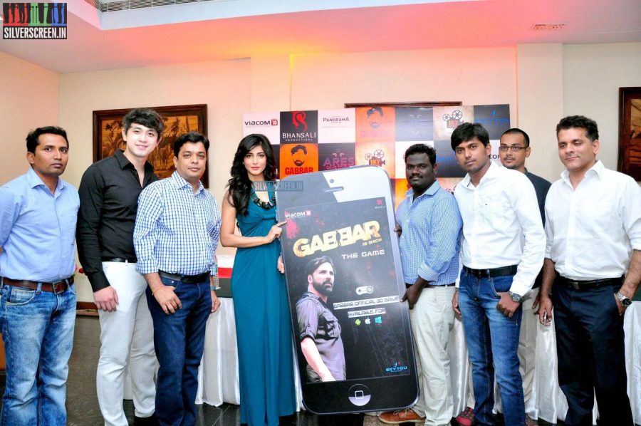 Shruti Hassan Launches Gabbar Game at Ramoji Film City