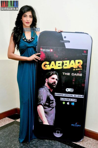 Shruti Hassan Launches Gabbar Game at Ramoji Film City