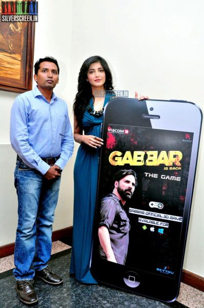 Shruti Hassan Launches Gabbar Game at Ramoji Film City