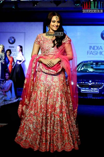 Sonakshi Sinha Walks for BWM India Bridal Week Preview