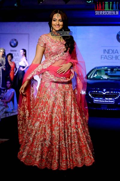 Sonakshi Sinha Walks for BWM India Bridal Week Preview