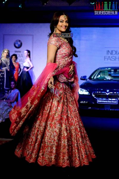 Sonakshi Sinha Walks for BWM India Bridal Week Preview