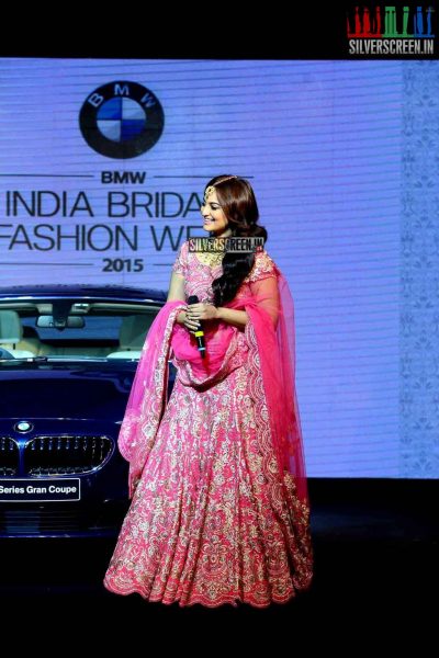 Sonakshi Sinha Walks for BWM India Bridal Week Preview