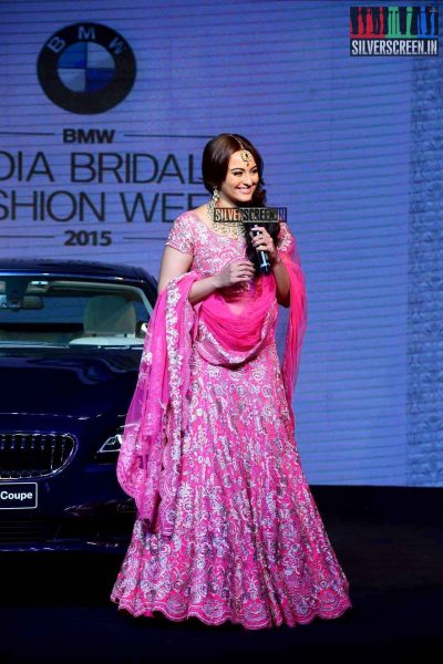 Sonakshi Sinha Walks for BWM India Bridal Week Preview