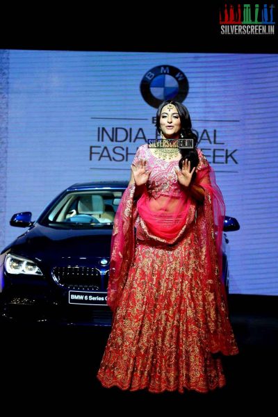 Sonakshi Sinha Walks for BWM India Bridal Week Preview