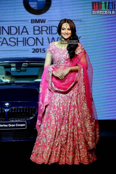 Sonakshi Sinha Walks for BWM India Bridal Week Preview