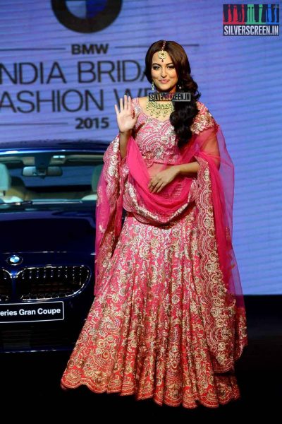 Sonakshi Sinha Walks for BWM India Bridal Week Preview