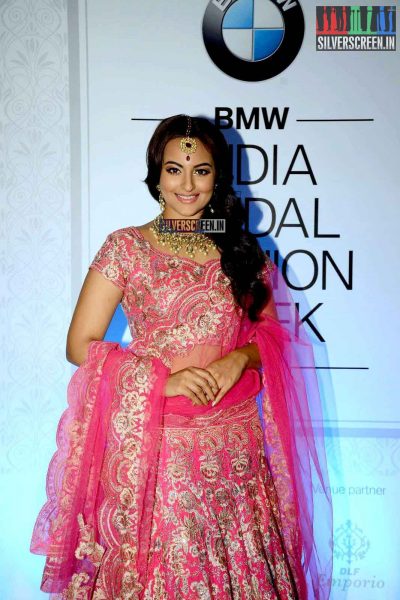 Sonakshi Sinha Walks for BWM India Bridal Week Preview