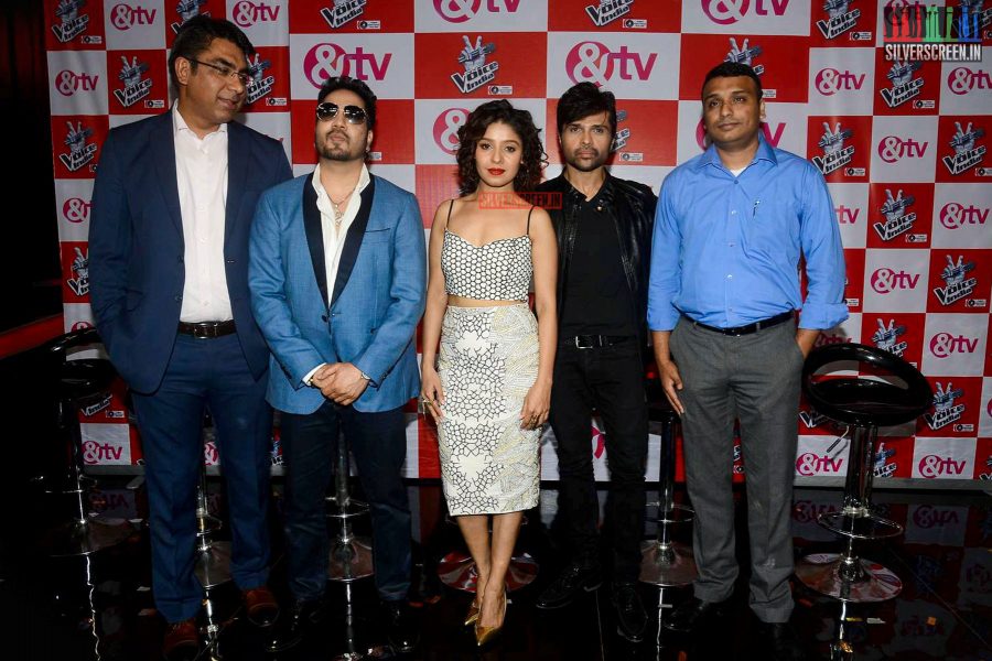 Sunidhi Chauhan at The Voice Launch