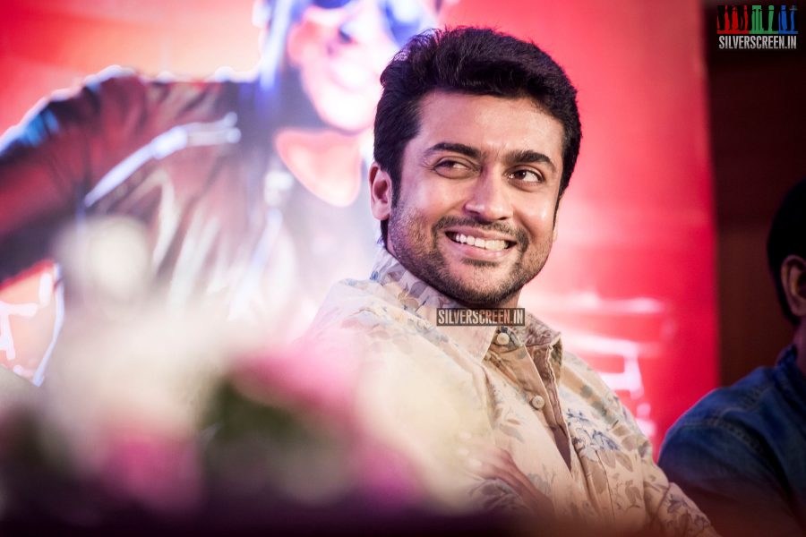 Suriya HQ Photos from Masss Press Meet