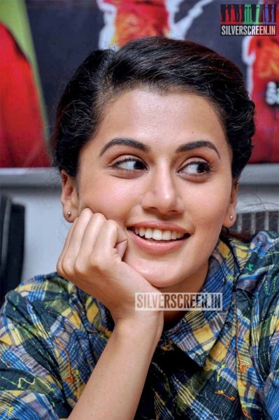 Taapsee Pannu Photos from Ganga Press Meet