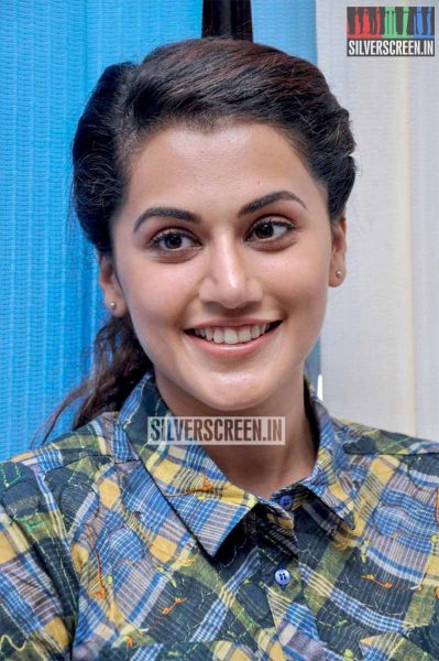 Taapsee Pannu Photos from Ganga Press Meet