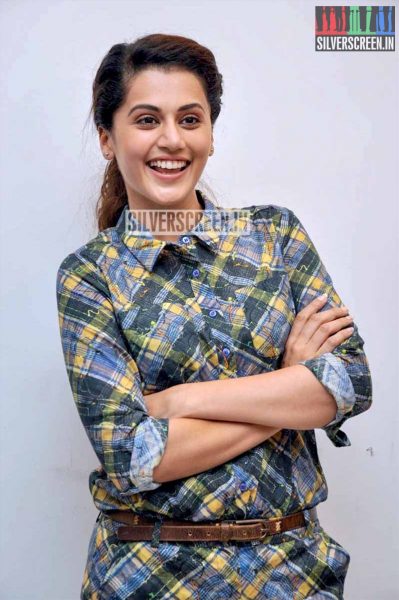 Taapsee Pannu Photos from Ganga Press Meet