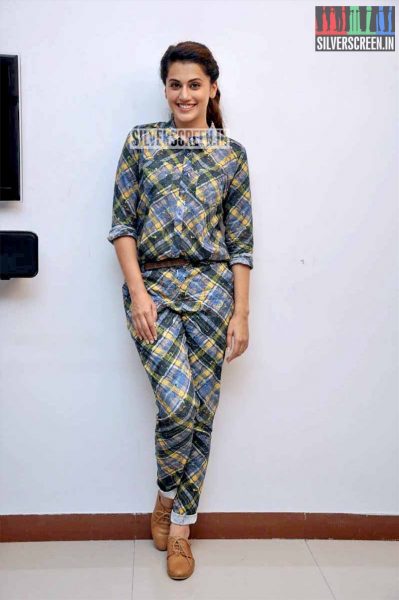 Taapsee Pannu Photos from Ganga Press Meet