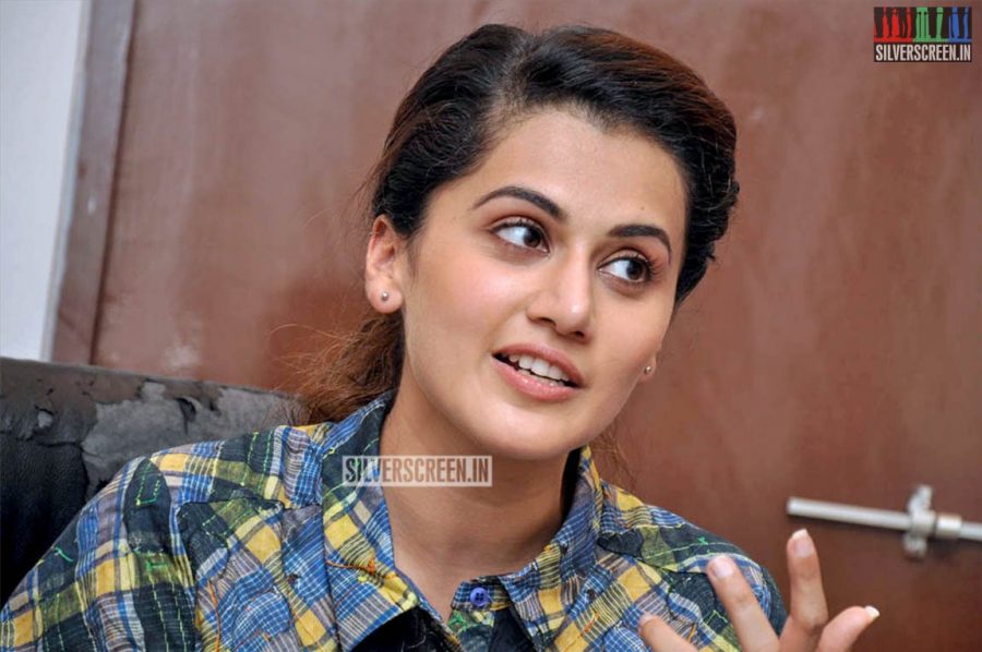 Taapsee Pannu Photos from Ganga Press Meet